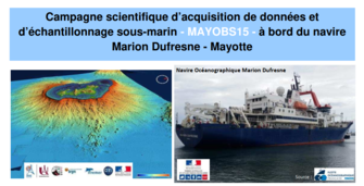 Campagne scientifique d’acquisition de données et d’échantillonnage sous-marin - MAYOBS15 