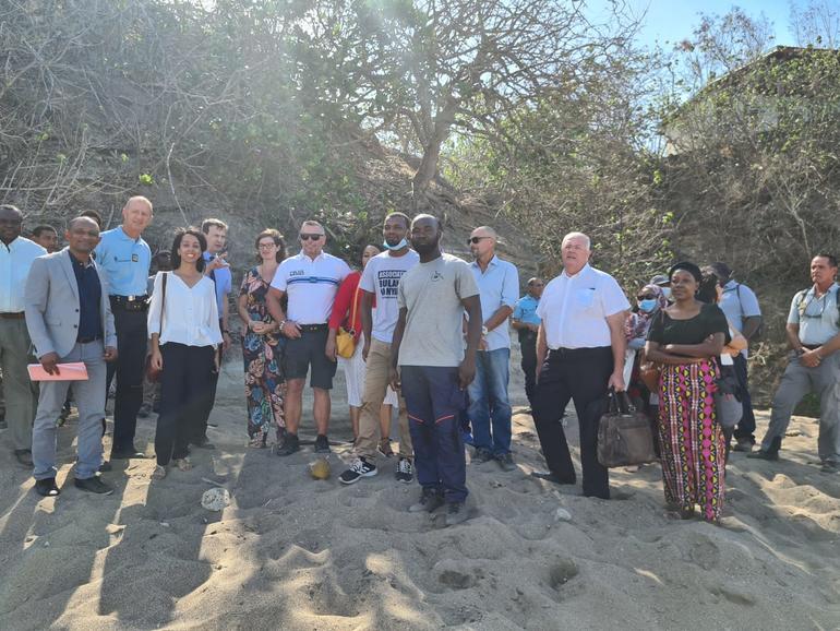 Pacte de sauvegarde des tortues – rencontre du Préfet de Mayotte avec les équipes d’Oulanga na Nyamba